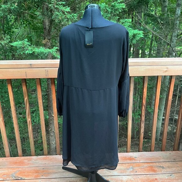 Seta T Black Blouse - Picture 2 of 4